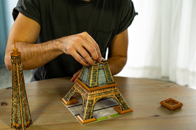Puzzle 3D Ravensburger Wieża Eiffela 216 elementów