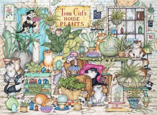 Puzzle 2D: Crazy Cats 500el