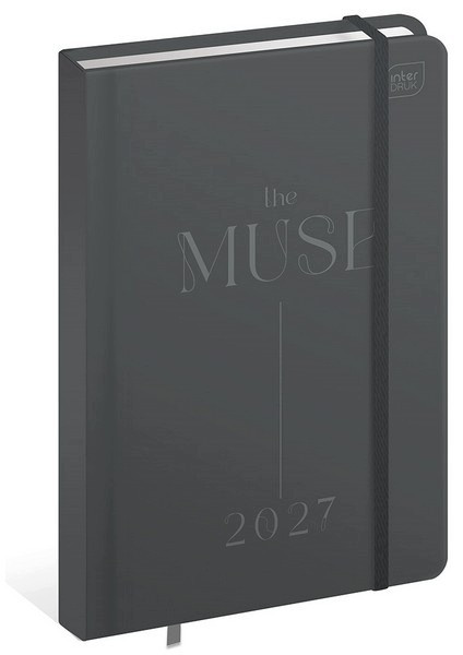 Kalendarz książkowy B6 2027 INTERDRUK Muse