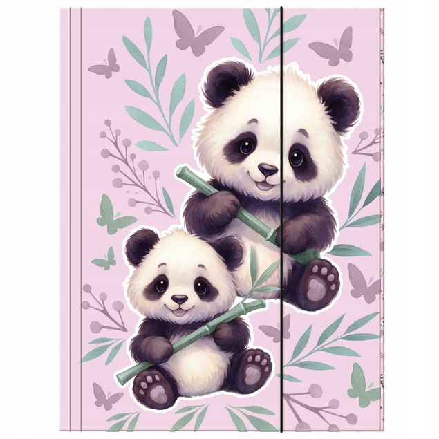Teczka z gumką A4 Panda Derform