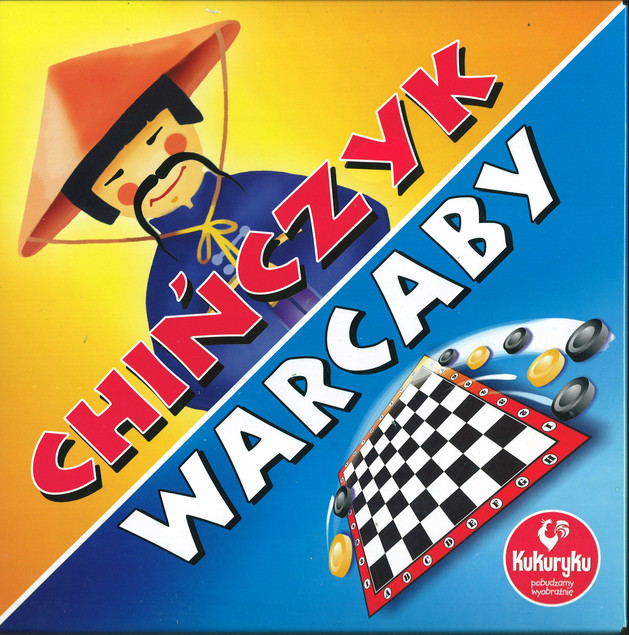 Gra planszowa Warcaby i Chińczyk – Kukuryku