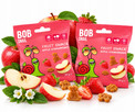 2x BOB SNAIL Żelki Owocowe JABŁKO TRUSKAWKA Bez Dodatku Cukru 2x 20g (40g)