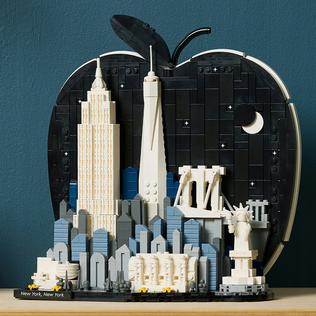 LEGO Architecture 21066 Nowy Jork - Wielkie Jabłko | Model dla Dorosłych