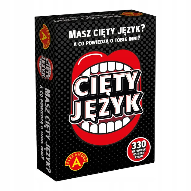 Zawartość zestawu gry Cięty Język