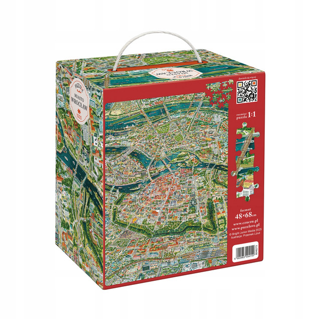 Puzzle 1000 Puzzlove Miasto Wrocław CzuCzu - Układanka Rodzinna