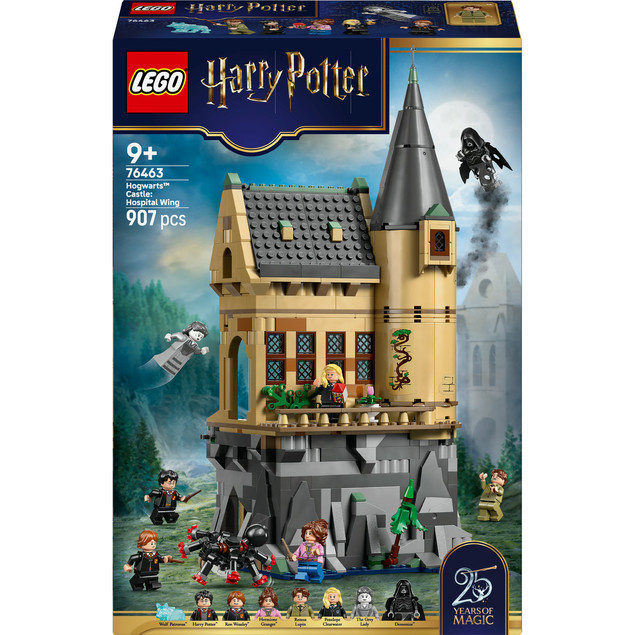 LEGO Harry Potter 76463 Zamek Hogwart: Skrzydło Szpitalne z 7 Figurkami