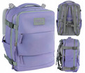 Plecak kabinowy 40×30×20 cm – 24 L, fioletowy, BackUp