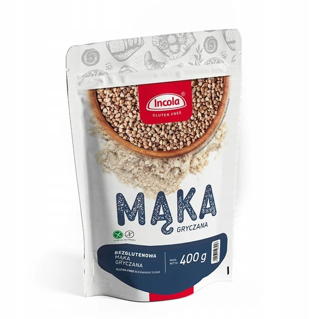 Mąka Gryczana Bezglutenowa Incola 400g