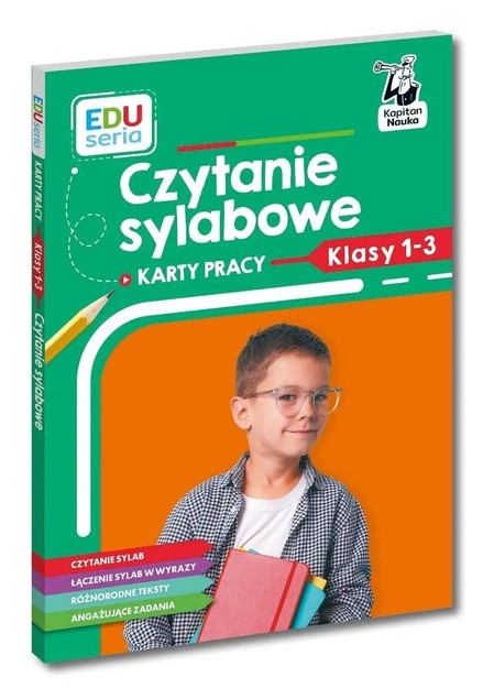 EDUseria. Karty pracy. Czytanie sylabowe kl.1-3 Antonina Szulczyk