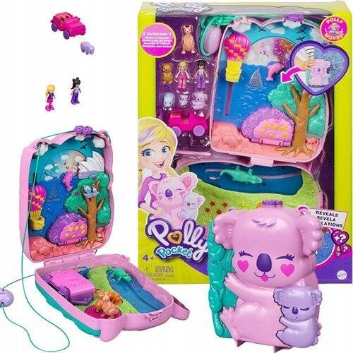 Polly Pocket Kompaktowa torebka koala GXC95 Mattel