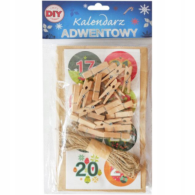 Kalendarz adwentowy Beniamin 610829 DIY do tworzenia