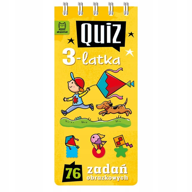 Quiz 3-latka 76 zadań obrazkowych