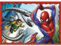 Puzzle 4w1 Układanka Marvel SPIDERMAN Bohater 4+ Trefl 34384