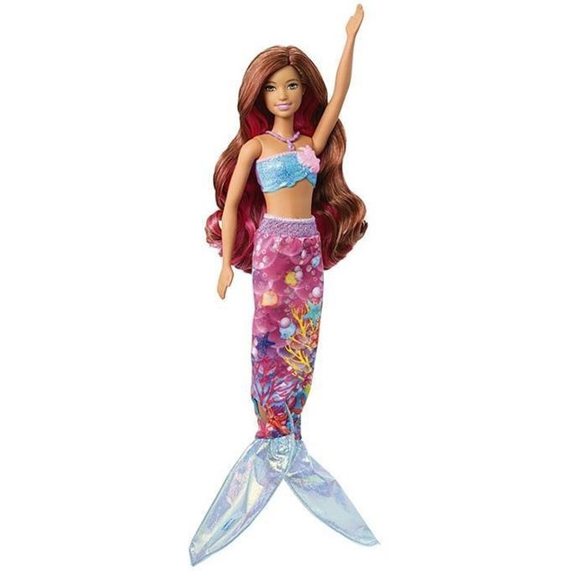 Lalka BARBIE Dolphin Magic Tajemnicza Syrena FDB64