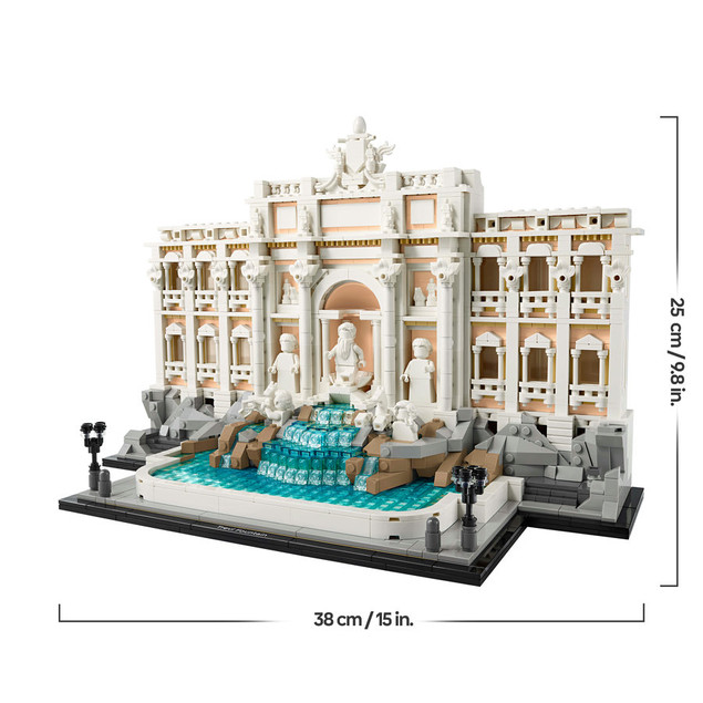 LEGO Architecture 21062 Fontanna di Trevi – Kolekcjonerski Model dla Dorosłych