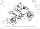 Kolorowanka Maluszkowe Malowanie Motocykle 2+ Skrzat