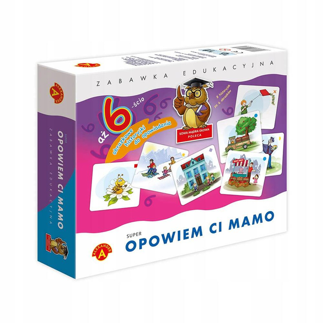 Opowiem Ci Mamo Super Gra Edukacyjna Budowanie Opowieści 3+ Alexander 0600