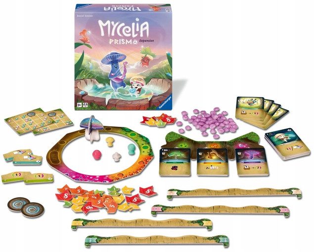 Gra MYCELIA PRISMA rozszerzenie do gry planszowej Dodatek Ravensburger