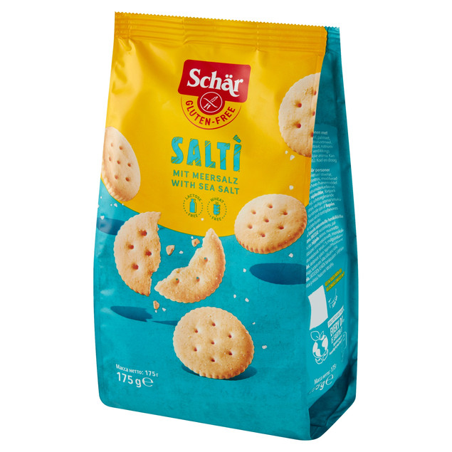 Schar Krakersy słone Salti bezglutenowe 175 g