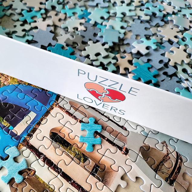 Puzzle Tactic Santorini, Grecja 1000 elementów Krajobraz Wyspy