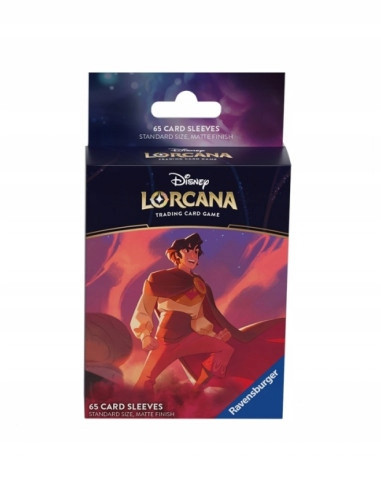 Disney Lorcana Shimmering Skies Koszulki na karty Aladyn