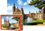 Puzzle 1500 Układanka Widok ZAMEK Moszna Ogród Park 9+ Castor