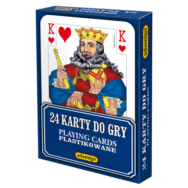 KARTY Do Gry 54 Elementy 3+ Adamigo