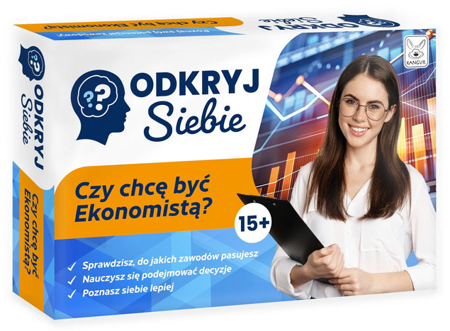 Gra Planszowa Odkryj Siebie IDEAL: Kariera Ekonomisty