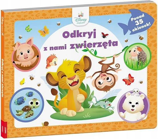 Disney Maluch Odkryj z nami zwierzęta OK-9204 Oparcowanie zbiorowe
