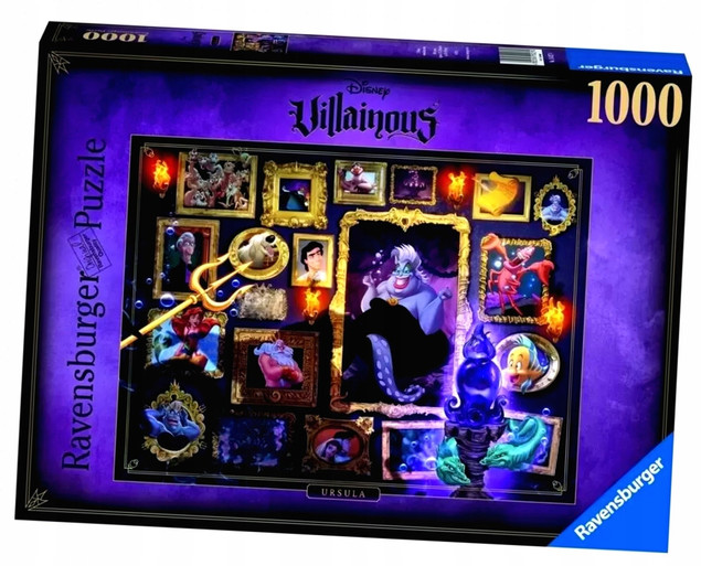 Puzzle Ravensburger Disney Villainous Urszula 1000 elementów