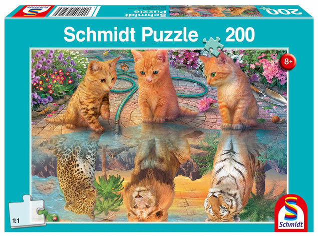Schmidt Puzzle 200 Kiedy dorosnę - Układanka dla Dzieci +8 Lat