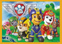 Puzzle 4w1 Układanka Dla Dzieci PSI PATROL Pieski Pies Paw 207 el. 4+ Trefl