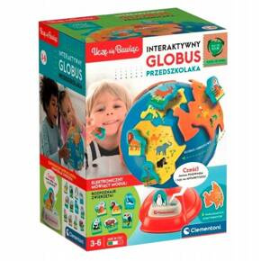 INTERAKTYWNY GLOBUS PRZEDSZKOLAKA CLEMENTONI