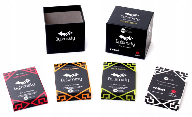 GRA IMPREZOWA DYLEMATY 18+ REBEL