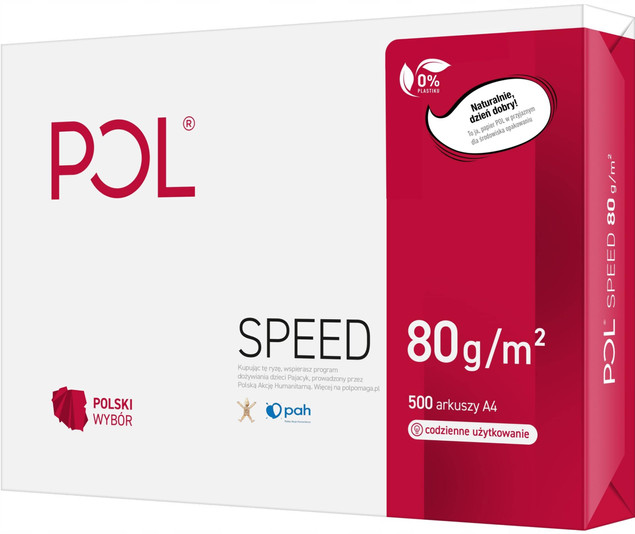 Papier biurowy Xero A4 500 arkuszy PolSpeed