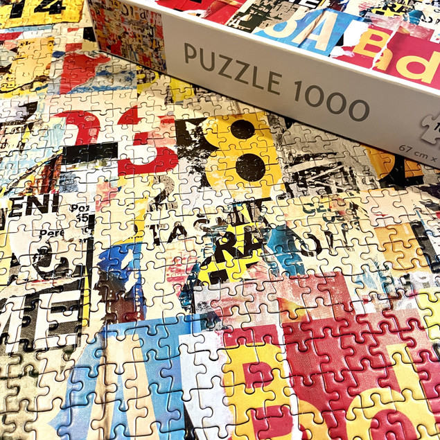 Puzzle Tactic 1000 el. Poster Collage Pattern Fińskie 67x48cm