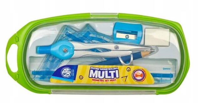 Zestaw Geometryczny Matematyczny Multi 7w1 Astra