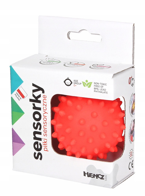 Piłeczka sensoryczna Hencz Toys żółta