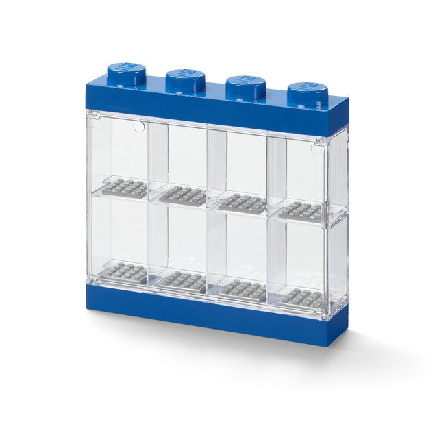 Gablotka LEGO® na 8 Minifigurek Niebieska 40650005 Ekspozytor