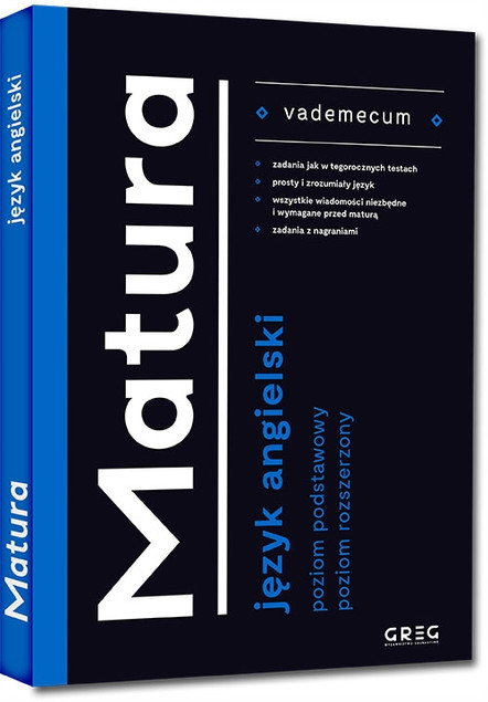 Vademecum Matura JĘZYK ANGIELSKI Greg