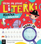 Książka z rowkami: Uczę się pisać literki
