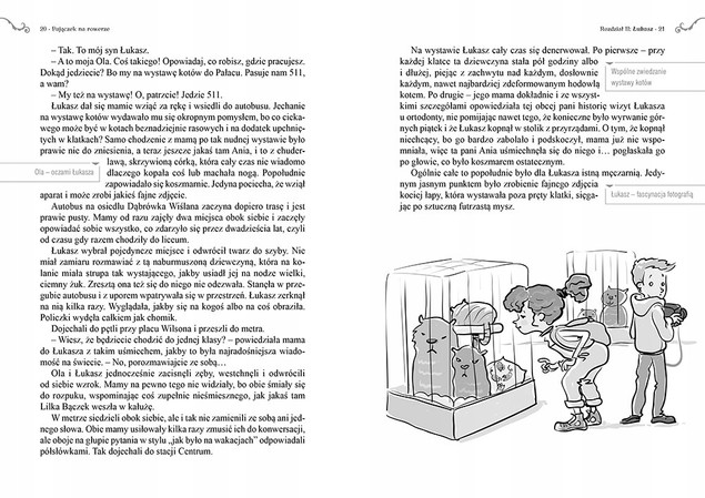 Pajączek na rowerze