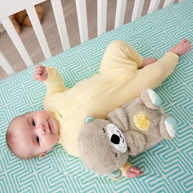Fisher Price uspokajacz Wydra przytulanka FXC66