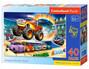 Puzzle MAXI 40 Auto MONSTER TRUCK Skaczący Pojazd 4+ Castorland