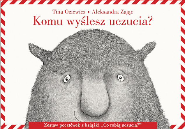 Komu wyślesz uczucia? Zestaw pocztówek Tina Oziewicz