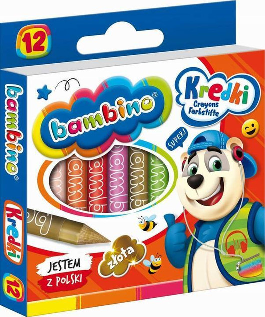 Zestaw plastyczny 42 kolory 8 szt. – Bambino
