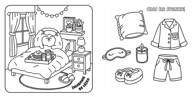 COSY COLOURING MAŁE PRZYJEMNOŚCI Natalia Kawałko-Dzikowska