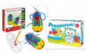 Montessori Przeplatanka Zawiąż Buty 4+ Multigra Edukacyjna Zabawka