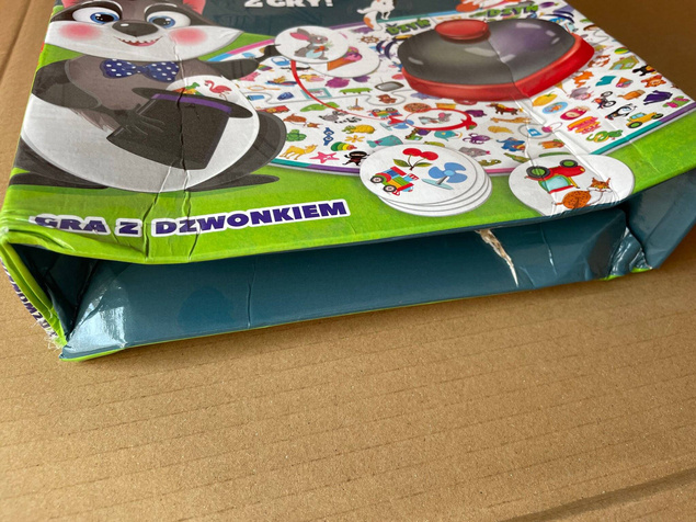 DZWONIĄCA ZABAWA GRA Z DZWONKIEM ROTER KAFER 2W1 OUTLET