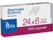 Zszywki Do Zszywacza Biurowego STALOWE 24/6 1000szt. Tetis